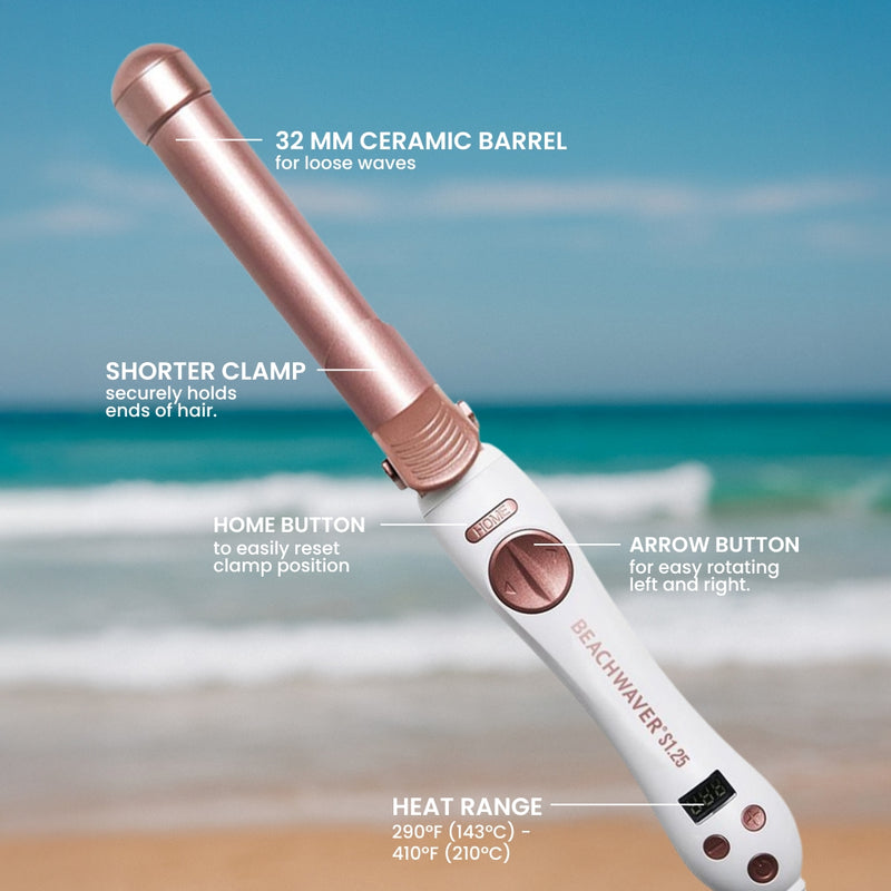 Beachwaver® S1.25 Rose Gold – Beachwaver Co.